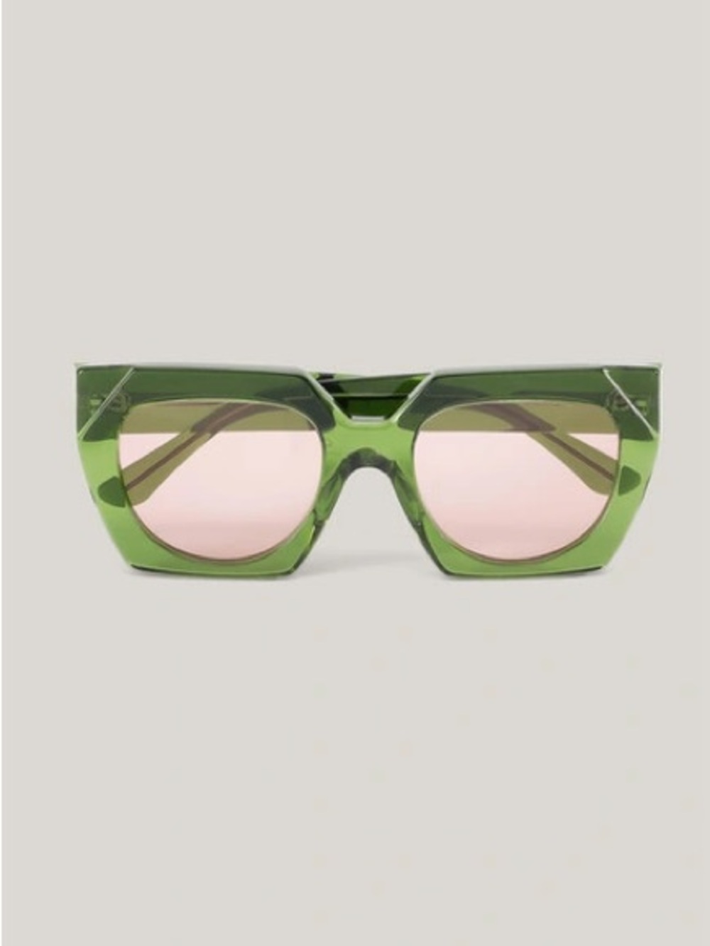 GANNI Oversized Acetate sunglasses